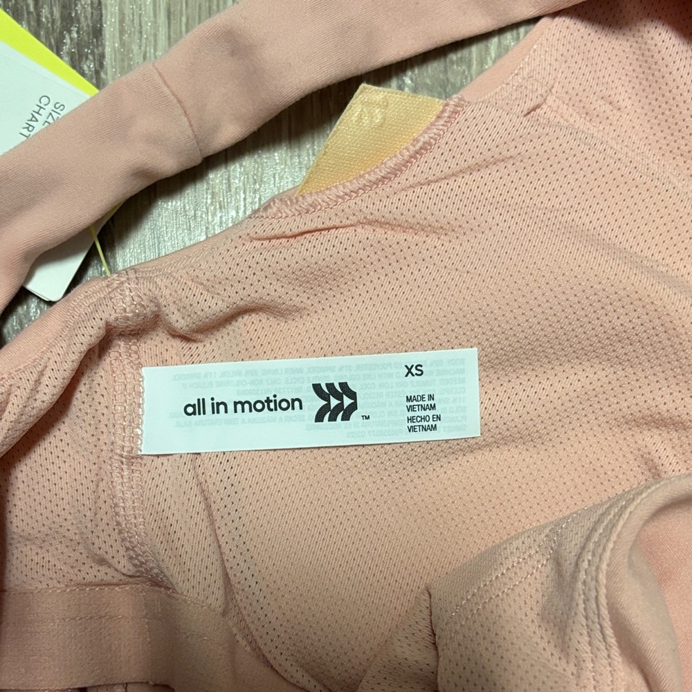 all in motion Pink Crop Tank Top - Picture 3 of 3